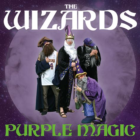 The wizards purple magic vinyl